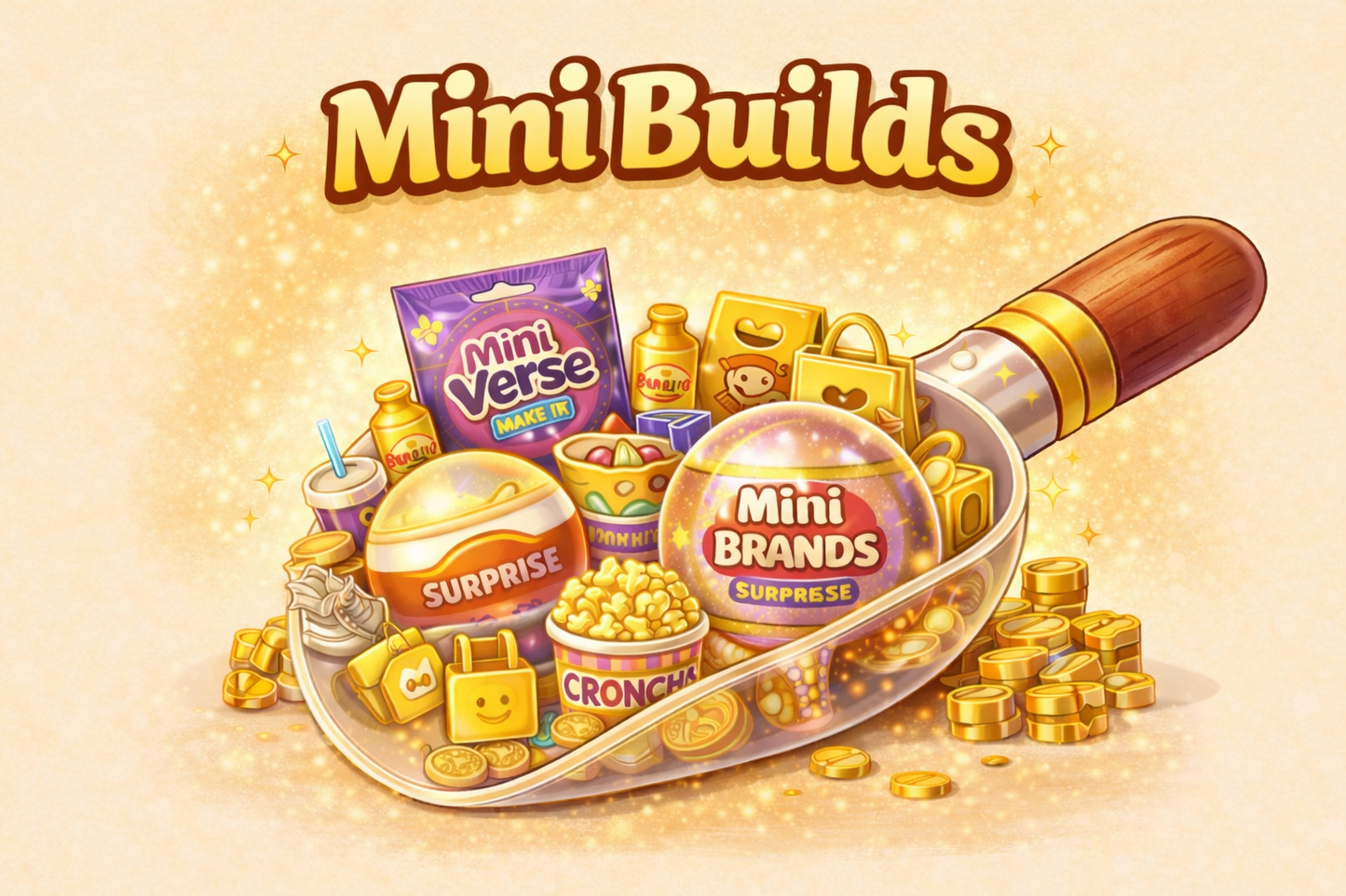 Tiny Treasure Scoops